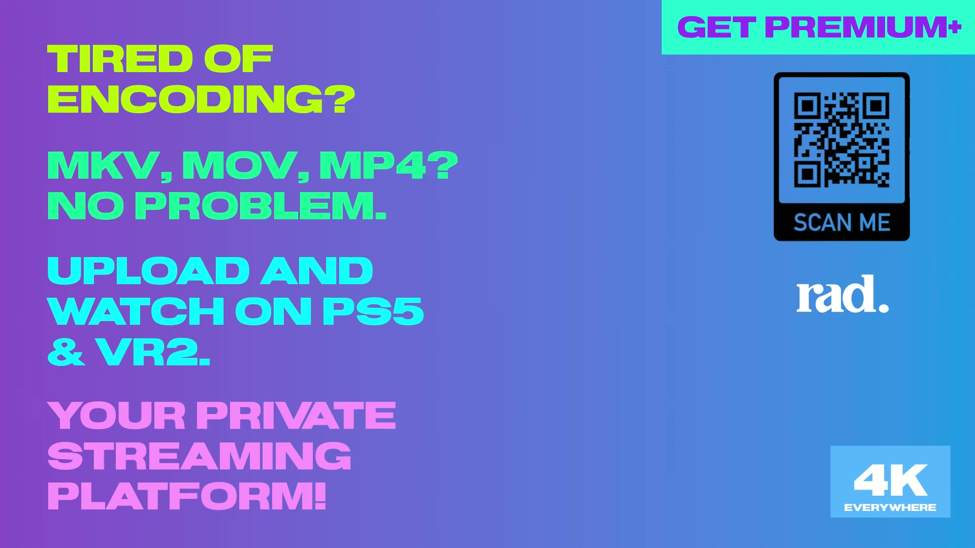 Build Your Own Streaming Platform on Rad TV - Rad TV | Rad TV